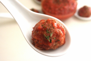 Simmered Meatballs